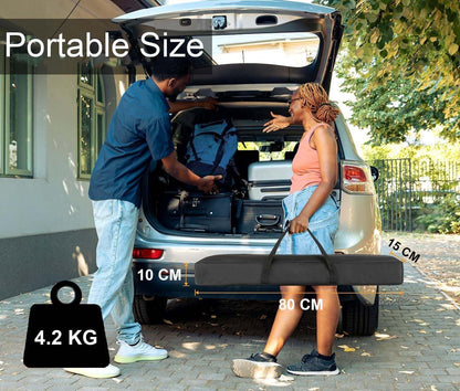 120 Inch Projector Screen Portable Outdoor Indoor 4K 16:9 Dual Tripod Stand HD