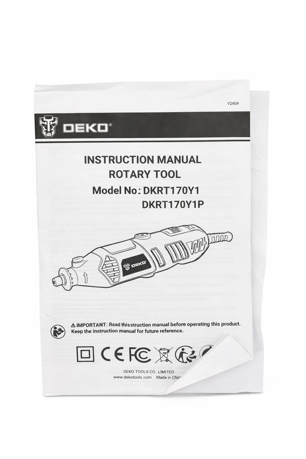 170W Rotary Tool Kit 126pc Electric Drill Set Flex Shaft Sand Grind Engrave DIY