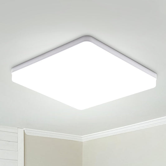 LED Ceiling Light 48W Square Flush Mount Daylight Modern Kitchen Room Combuh